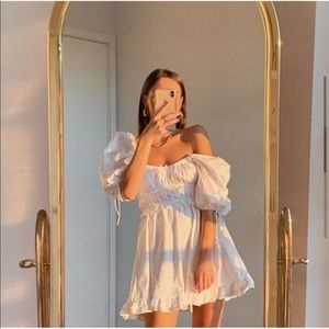 NWT For Love and Lemons Jackson Mini Dress Size M
